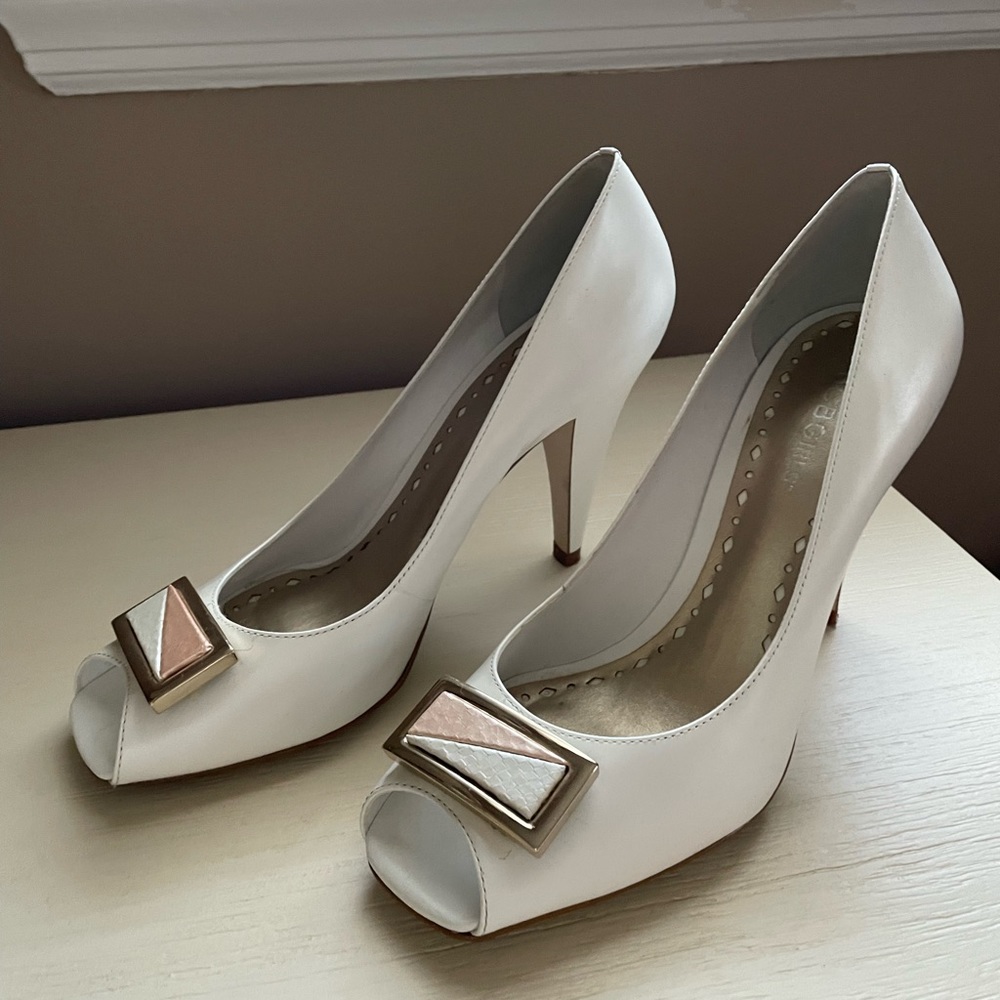 White Dress Heels
